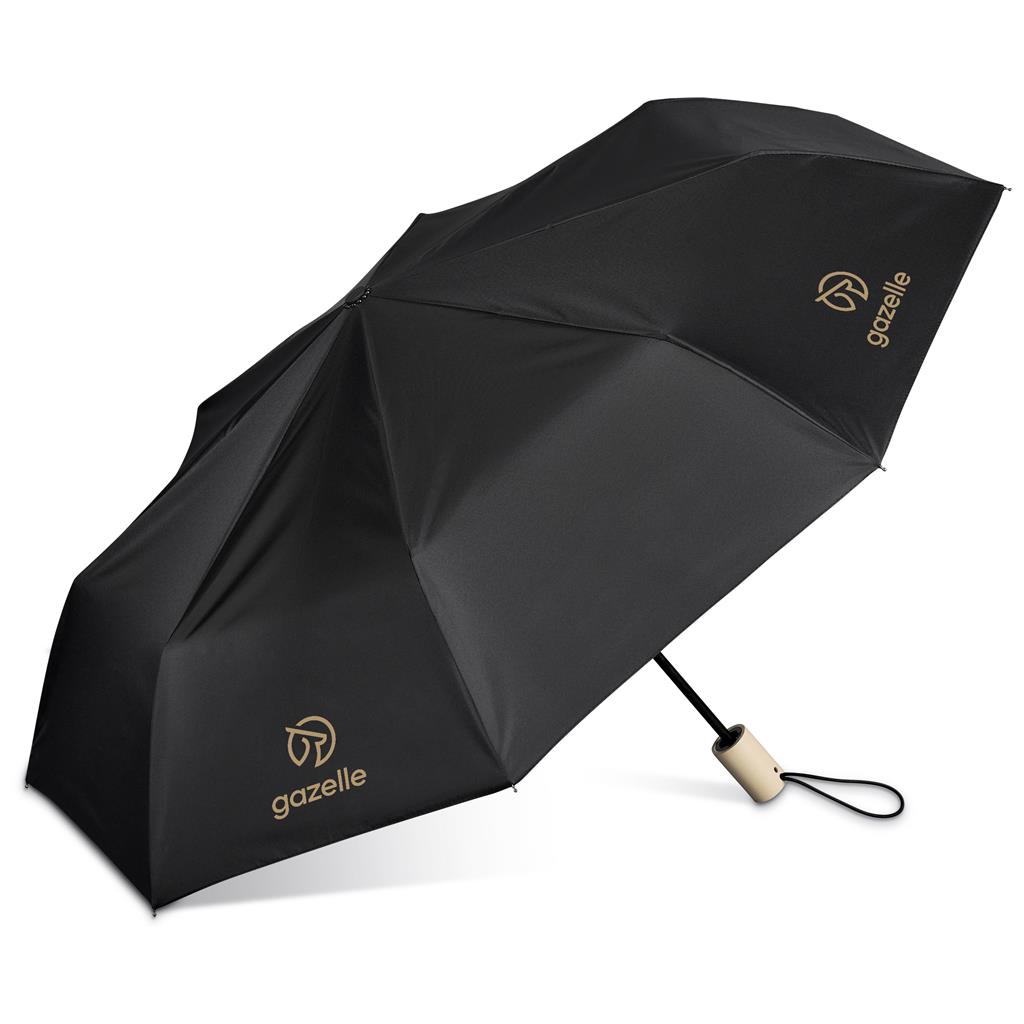 Okiyo Ameno Recycled PET Auto-Open Compact Umbrella - Image 4