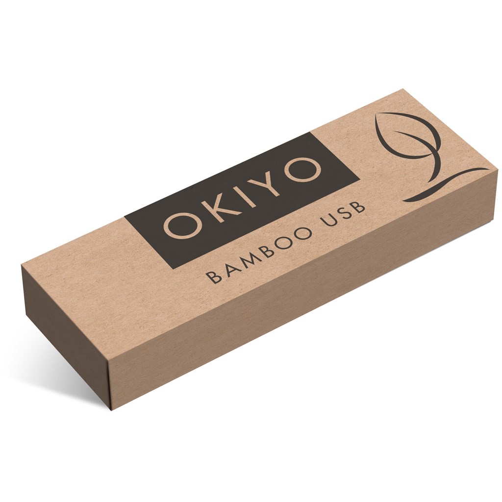 Okiyo Komorebi Bamboo Flash Drive - 16GB - Image 5