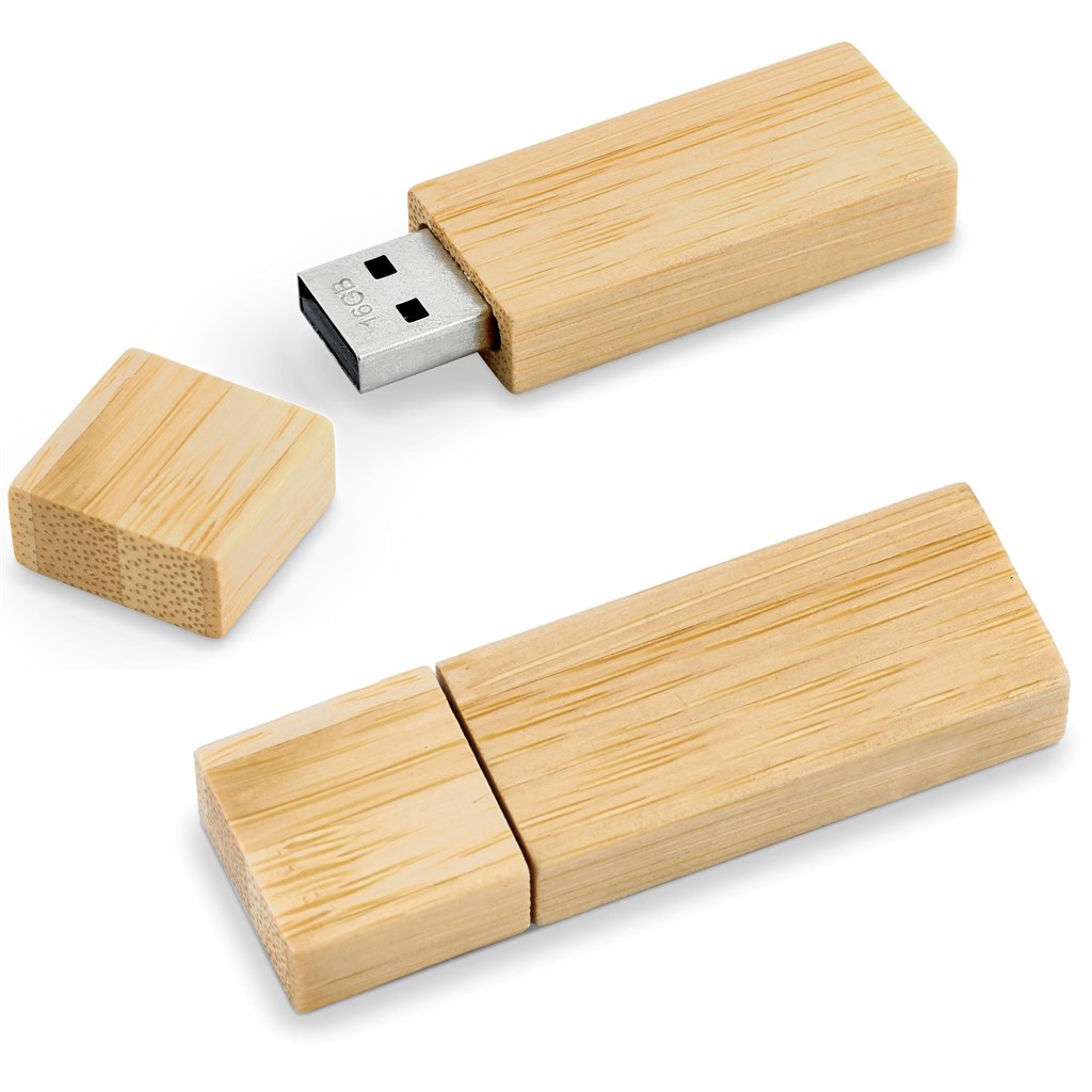 Okiyo Komorebi Bamboo Flash Drive - 16GB - Image 14