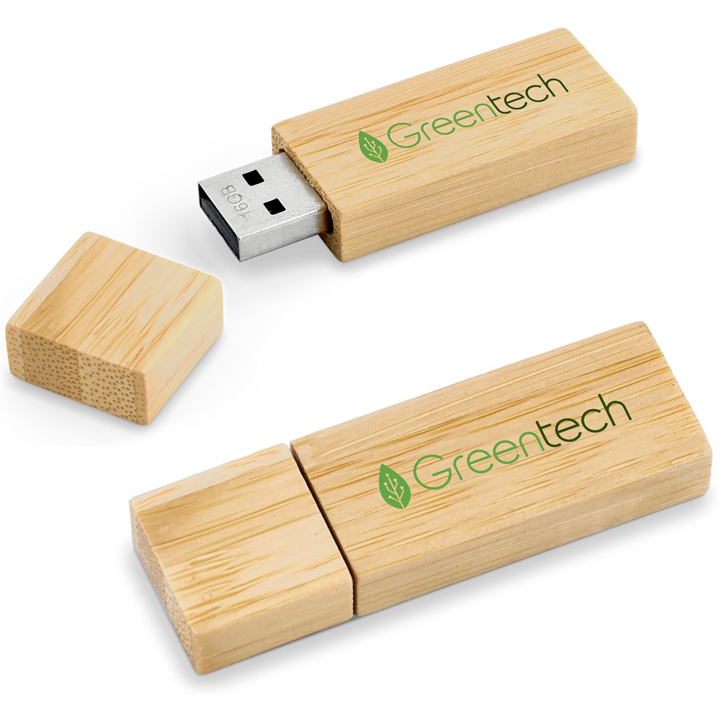 Okiyo Komorebi Bamboo Flash Drive - 16GB - Image 3